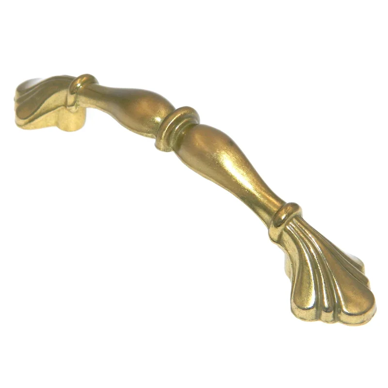 Hickory Hardware Eclipse Satin Brass 3"cc Furniture Cabinet Handle Pull P343-SB