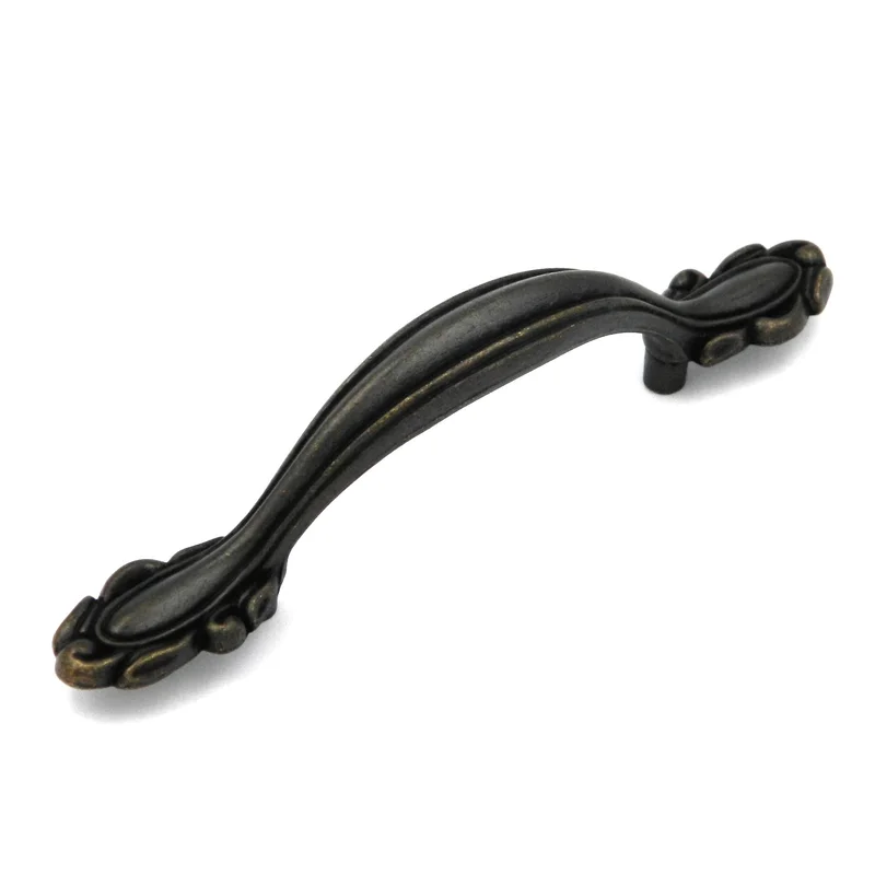 Hickory Hardware Foxglove Windover Antique 3"cc Ornate Cabinet Handle Pull P2121-WOA