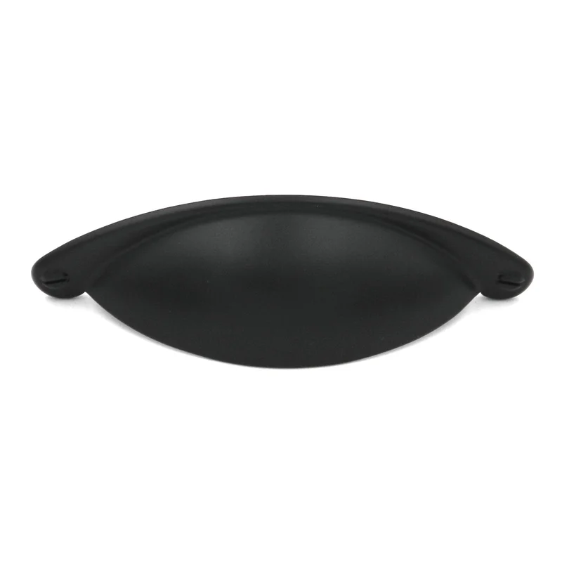 Hickory Hardware Gainsborough P3071-MB Matte Black 2 1/2"cc (64mm) Cup Pull
