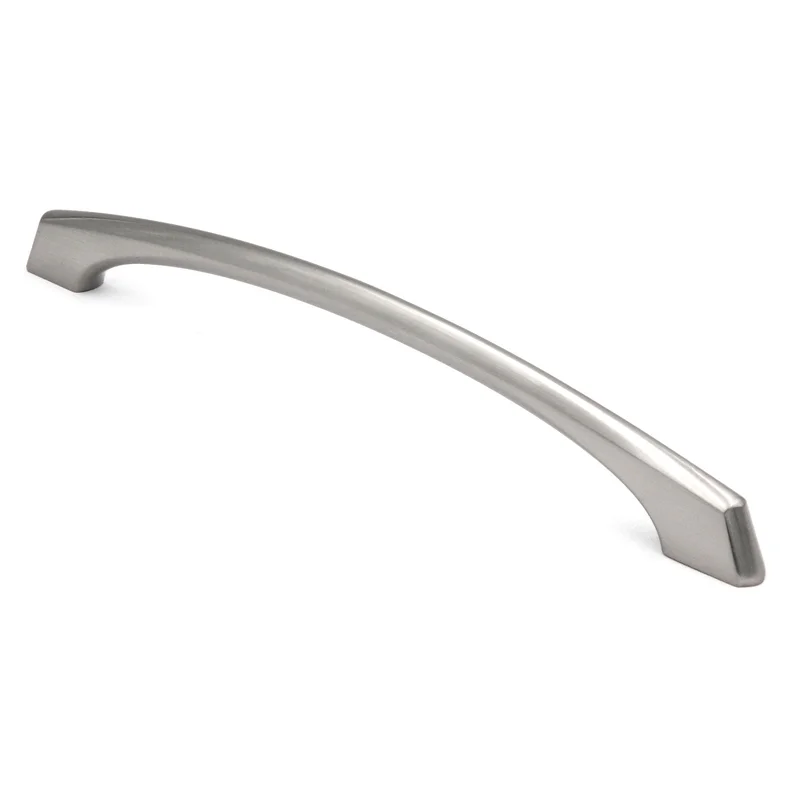 Hickory Hardware Greenwich Satin Nickel 8 13/16" (224mm) Ctr. Pull P3041-SN