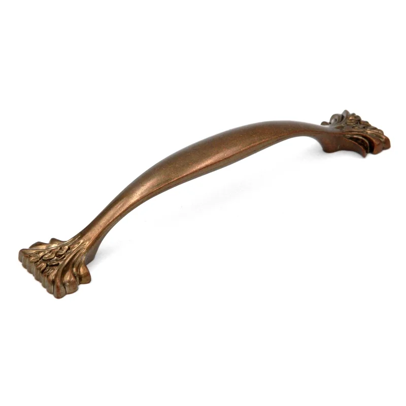 Hickory Hardware Ithica Antique Rose Gold Cabinet  3 3/4" (96mm)cc Handle Pull P3432-ARG