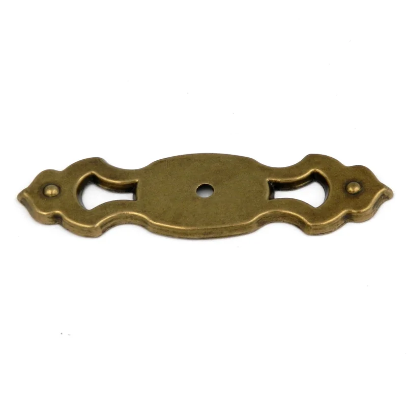 Hickory Hardware Lancaster Hand Polished 3 7/8" Cabinet Knob Backplate P472-LP