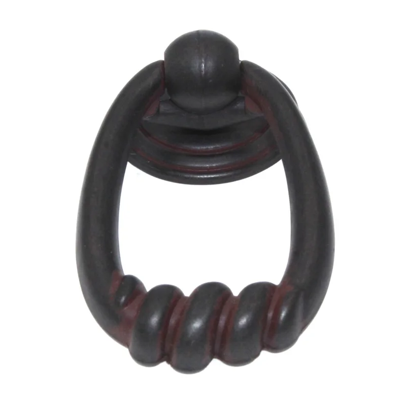 Hickory Hardware Manchester Rustic Iron 2 1/8" Cabinet Ring P2014-RI