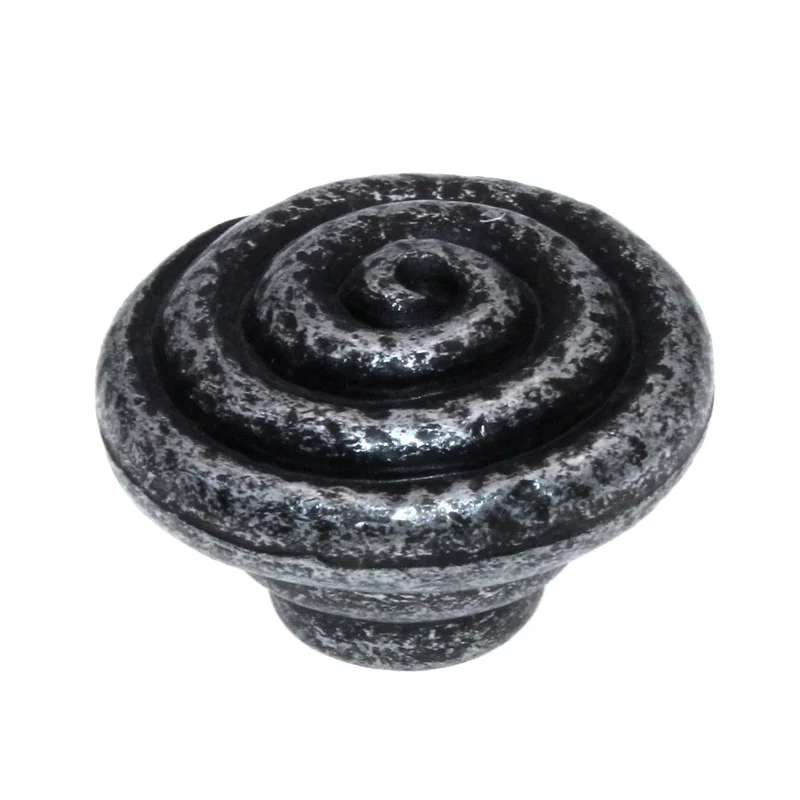 Hickory Hardware Manchester Vibra Pewter 1 1/4" Swirl Cabinet Knob Pull P7351-VP