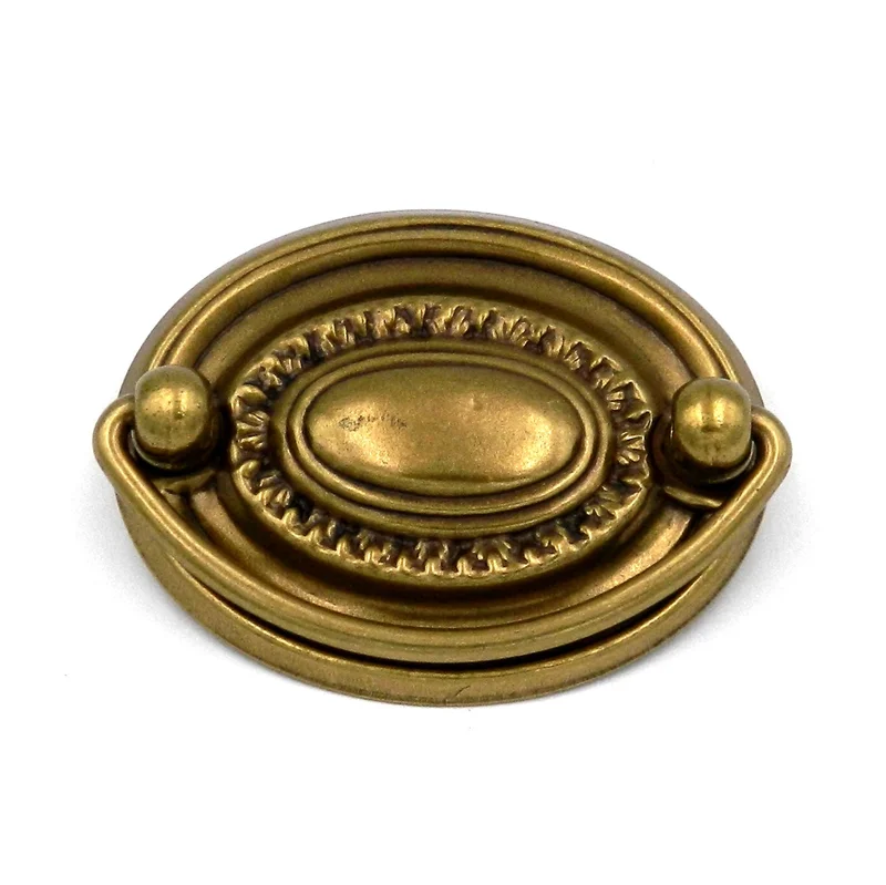 Hickory Hardware Manor House Lancaster Hand Polished Brass Drawer2" (51mm)cc Bail Pull P8205-LP