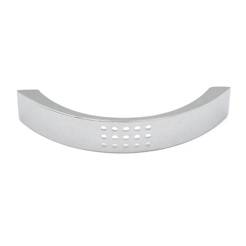 Hickory Hardware Metropolis Chrome Cabinet  3 3/4" (96mm)cc Handle Pull P4296-CH