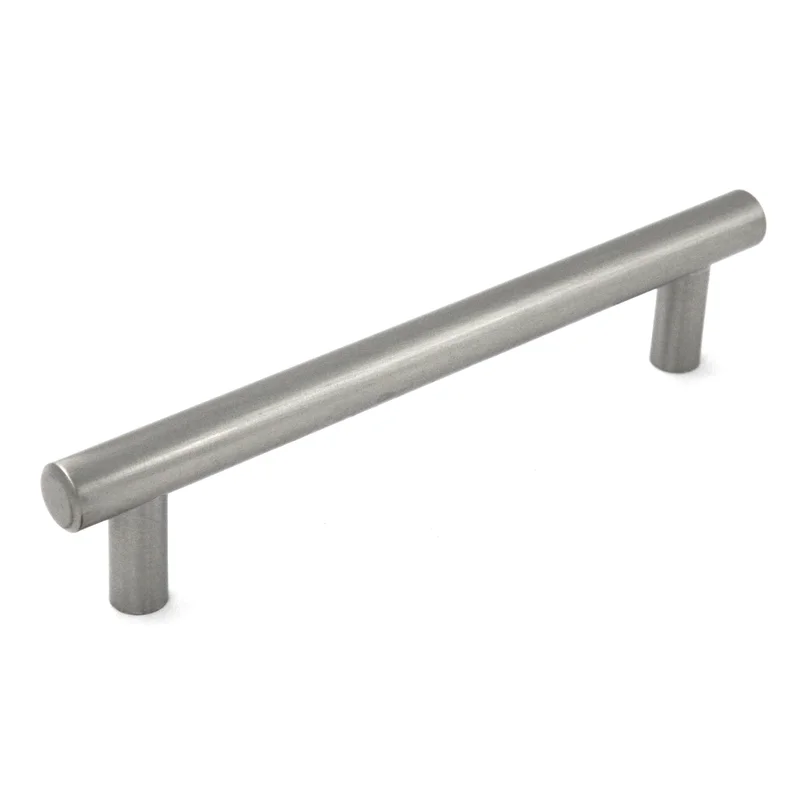Hickory Hardware Metropolis PA0225-SN 5" (128mm)cc Satin Nickel Cabinet Pull