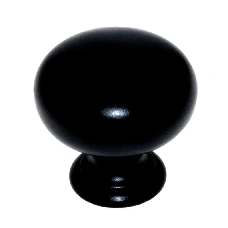 Hickory Hardware Modus Matte Black Round 1" Cabinet Knob PA1217-MB
