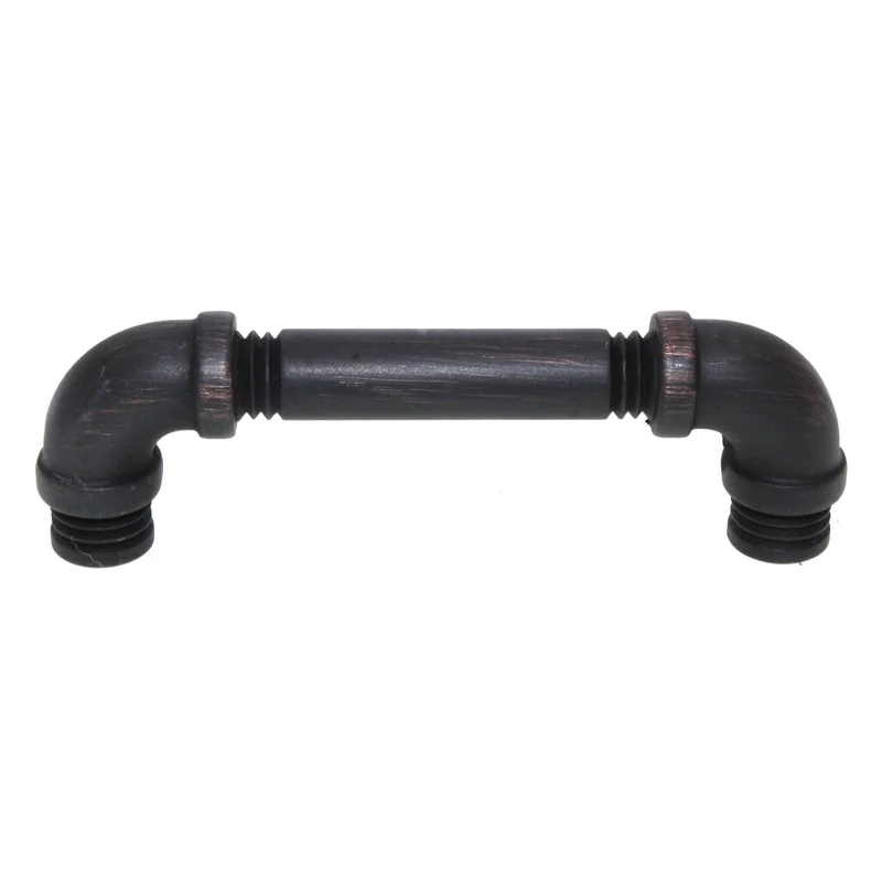 Hickory Hardware Pipeline Pull 3 3/4" (96mm) Ctr Vintage Bronze HH076011-VB