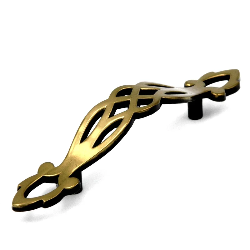 Hickory Hardware Queen Anne Lancaster Hand Polished 3"cc Handle Pull P365-LP