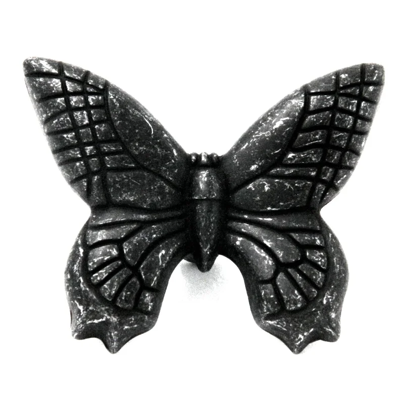 Hickory Hardware Rainforest Butterfly 2" Cabinet Knob Vibra Pewter PA1513-VP