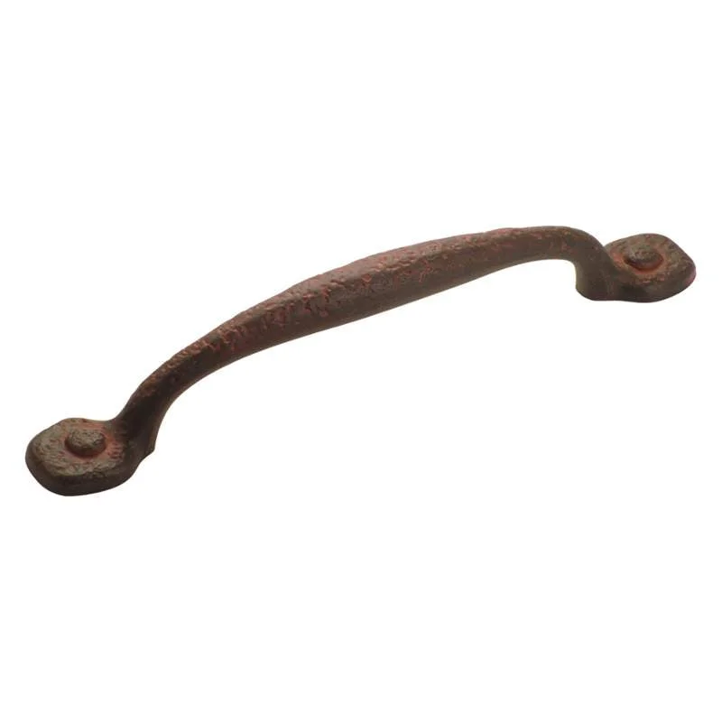 Hickory Hardware Refined Rustic 8" Ctr Appliance Pull Rustic Iron P3006-RI