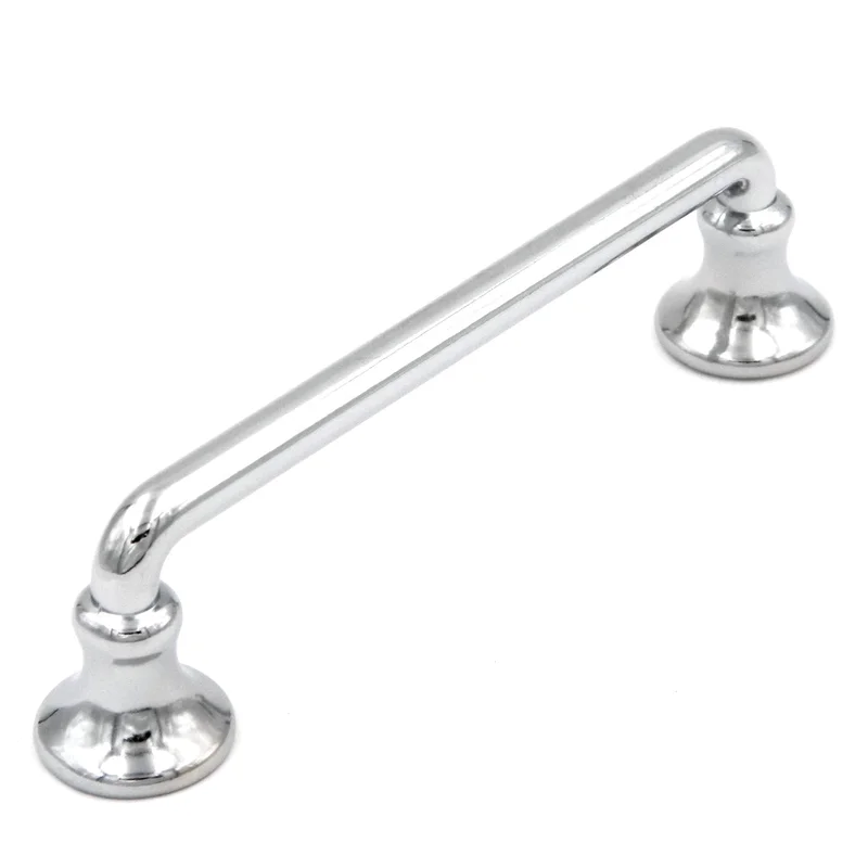 Hickory Hardware Savoy P2241-CH Chrome 3 3/4" (96mm)cc Cabinet Handle Pull