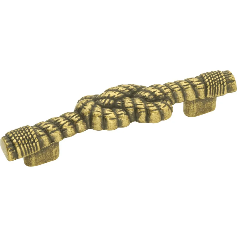 Hickory Hardware South Seas Windsor Antique Sea Cabinet 3", 3 3/4" (96mm)cc Handle Pull PA1822-WA