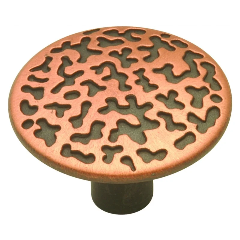 Hickory Hardware Southwest Lodge 1 1/4" Knob Antique Copper P102-AC