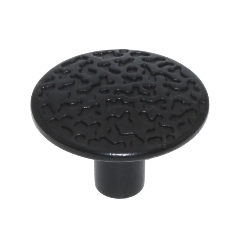 Hickory Hardware Southwest Lodge Colonial Black 1 1/4" Disc Cabinet Knob P102-CB