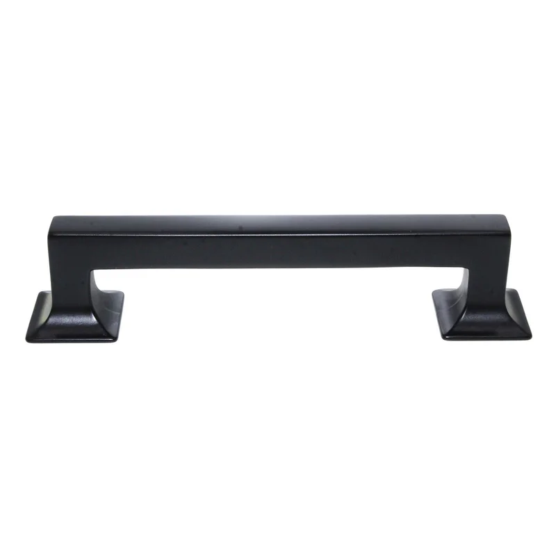 Hickory Hardware Studio 5" (128mm) Ctr Square Bar Pull Matte Black P3012-MB
