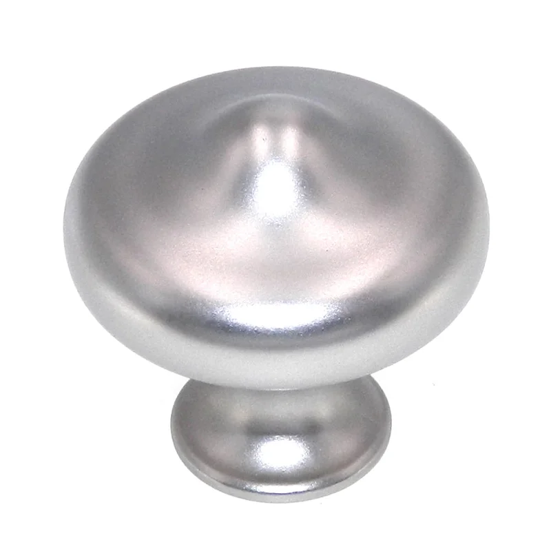 Hickory Hardware Studio Flat Nickel 1 1/4" Round Cabinet Knob