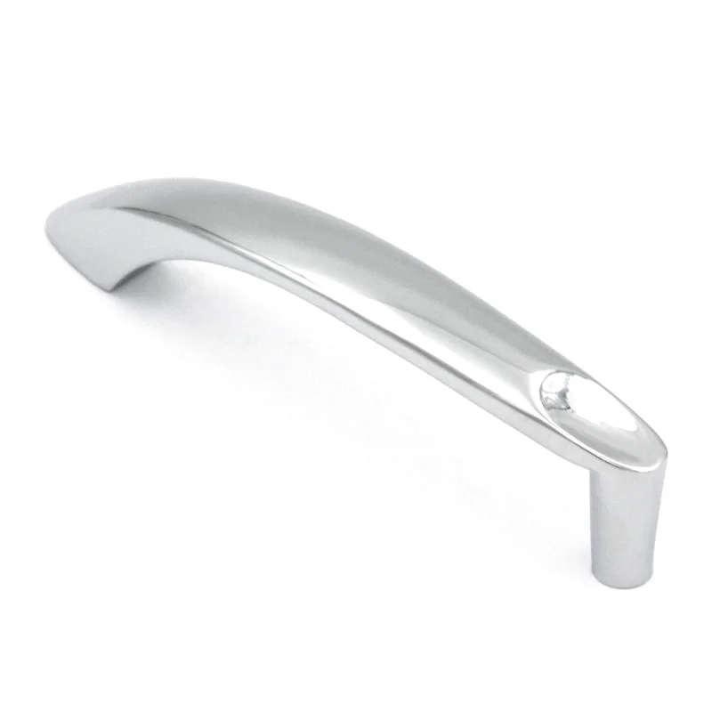 Hickory Hardware Sunnyside Chrome Cabinet 3 3/4" (96mm)cc Handle Pull P4596-CH