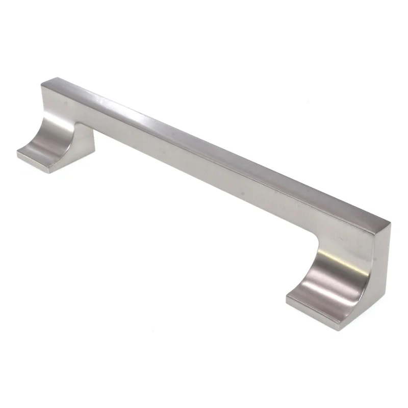 Hickory Hardware Swoop 6 1/4" (160mm) Ctr Cabinet Pull Stainless Steel P3331-SS