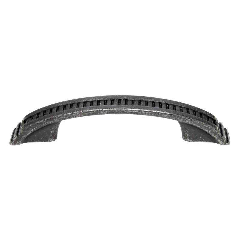 Hickory Hardware Sydney Pull 3" & 3 3/4" (96mm) Ctr Black Nickel HH74552-BNV