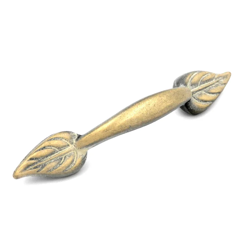 Hickory Hardware Touch of Spring Blonde Antique Cabinet 3" Ctr Handle Pull P7303-BOA