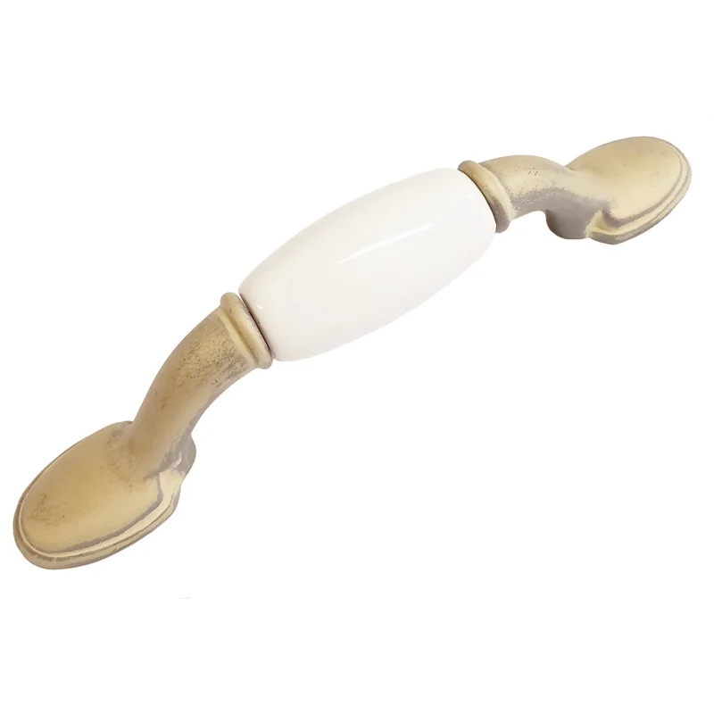 Hickory Hardware Tranquility Blonde Antique Cabinet 3"cc Handle Pull P744-BOA