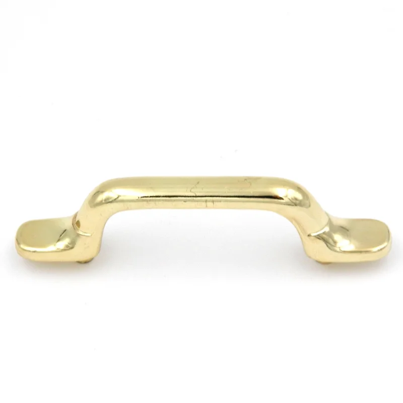 Hickory Hardware Tranquility Polished Brass Cabinet 3"cc Handle Pull P556-PB