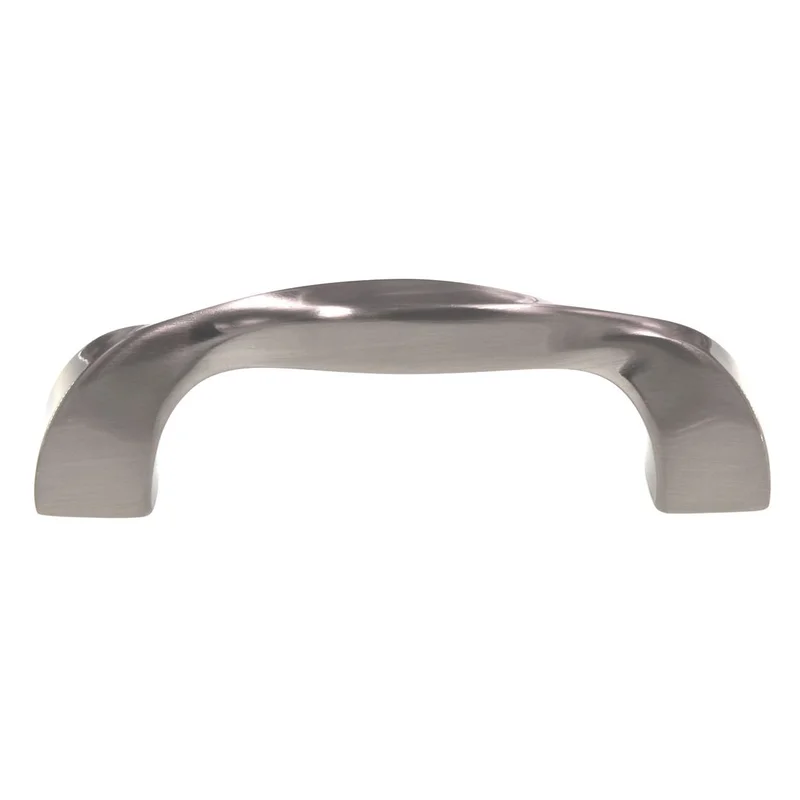 Hickory Hardware Twist Cabinet Arch Pull 3" Ctr Satin Nickel H076015-SN