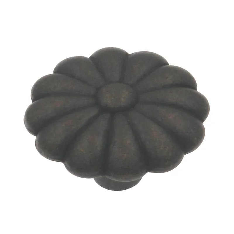 Hickory Hardware Vienna 1 3/8" Windover Antique Round Mushroom Cabinet Knob P3171-WOA