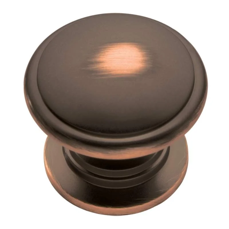 Hickory Hardware Williamsburg 1 1/4" Round Knob Oil-Rubbed Bronze P3053-OBH