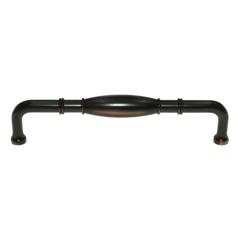 Hickory Hardware Williamsburg Oil-Rubbed Bronze Highlighted 5" Ctr. Pull P3052-OBH