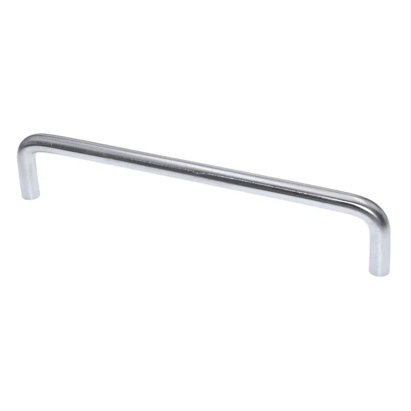 Hickory Hardware Wire Pulls Satin Chrome PW356-26D 6"cc Solid Brass Cabinet or Drawer Wire Pull