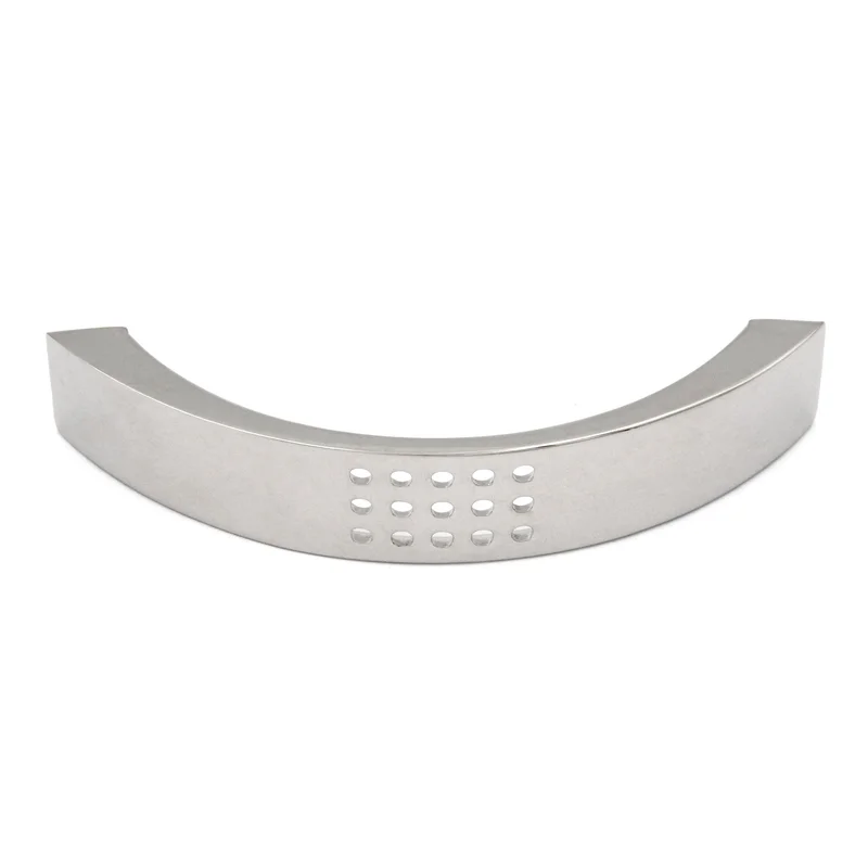 Hickory Metropolis 3 3/4" (96mm)cc Bright Nickel Cabinet Handle Pull P4296-14