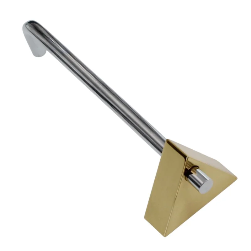 Hickory Milan Chrome, Polished Brass 3" to 4"cc Adjustable Handle Pull P9822