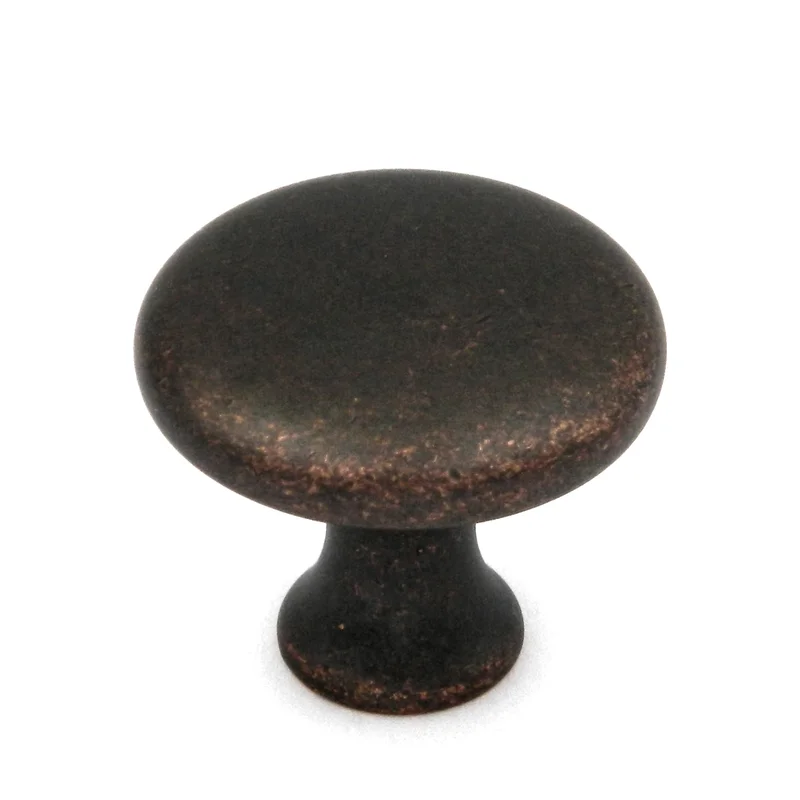 Hickory P14255-DAC Dark Antique Copper 1 1/8" Cabinet Knob Pulls Conquest