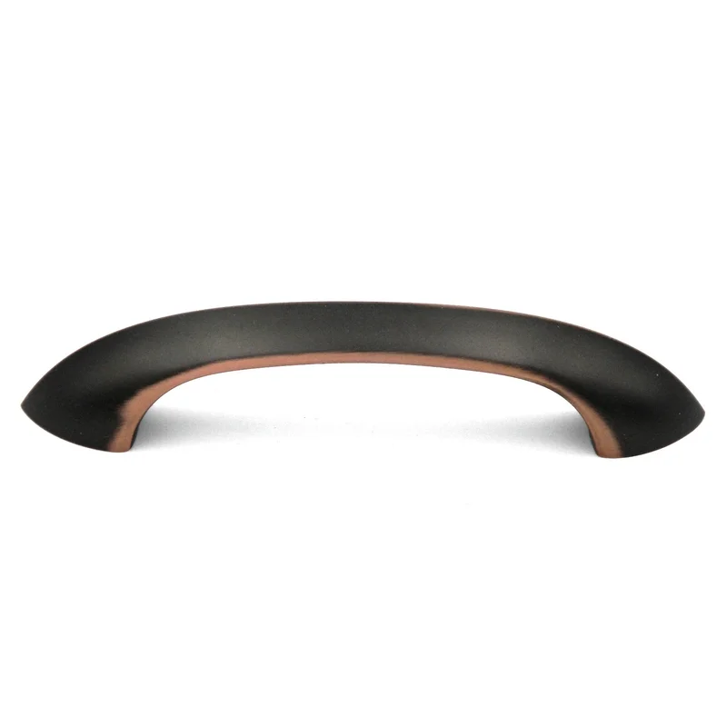 Hickory Rotterdam Oil Rubbed Bronze Highlighted Cabinet 3 3/4" (96mm)cc Handle Pull P3110-OBH