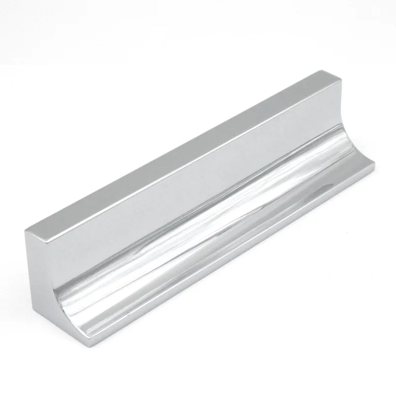 Hickory Swoop P3332-CH Chrome 3", 3 3/4" (96mm), 5" (128mm)cc Square Cabinet Cup Pull