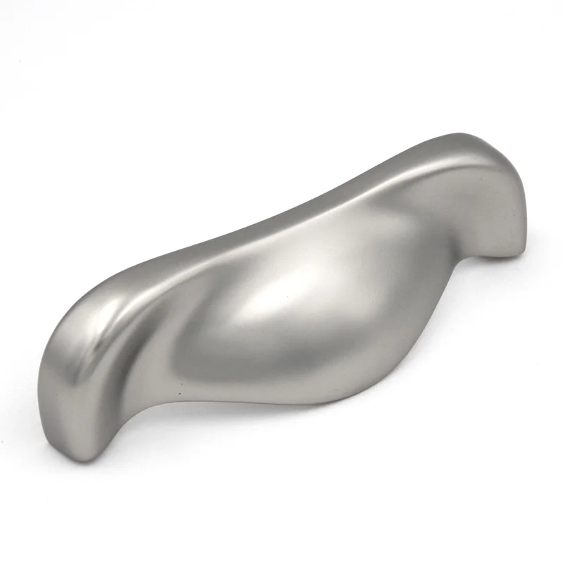 Hickory Triomphe P3345-FN Flat Nickel 3", 3 3/4" (96mm), 5" (128mm)cc Cup Pull