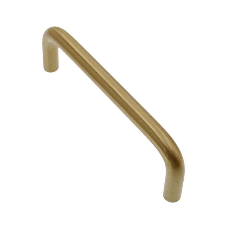 Hickory Wire Pulls 3 1/2"cc Satin Brass Cabinet Wire Pull PW354-04