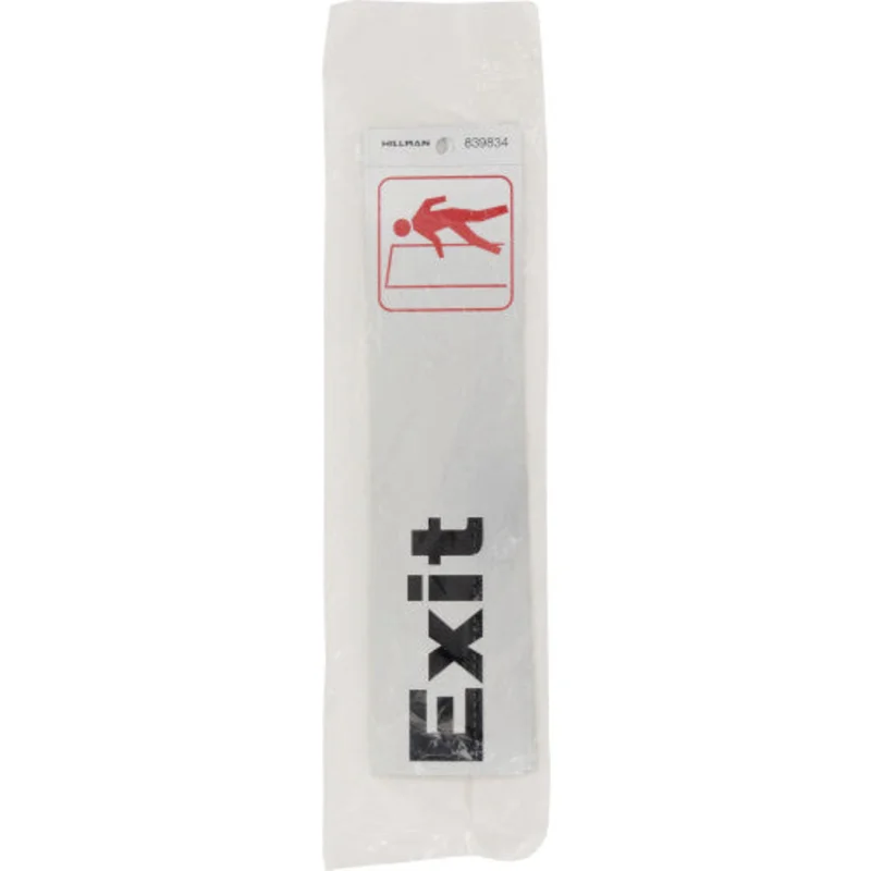 Hillman Adhesive Exit Sign