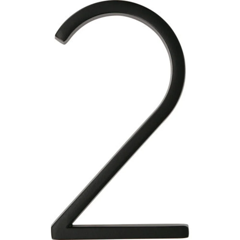 Hillman Distinctions Floating Mount House Number 2 Black