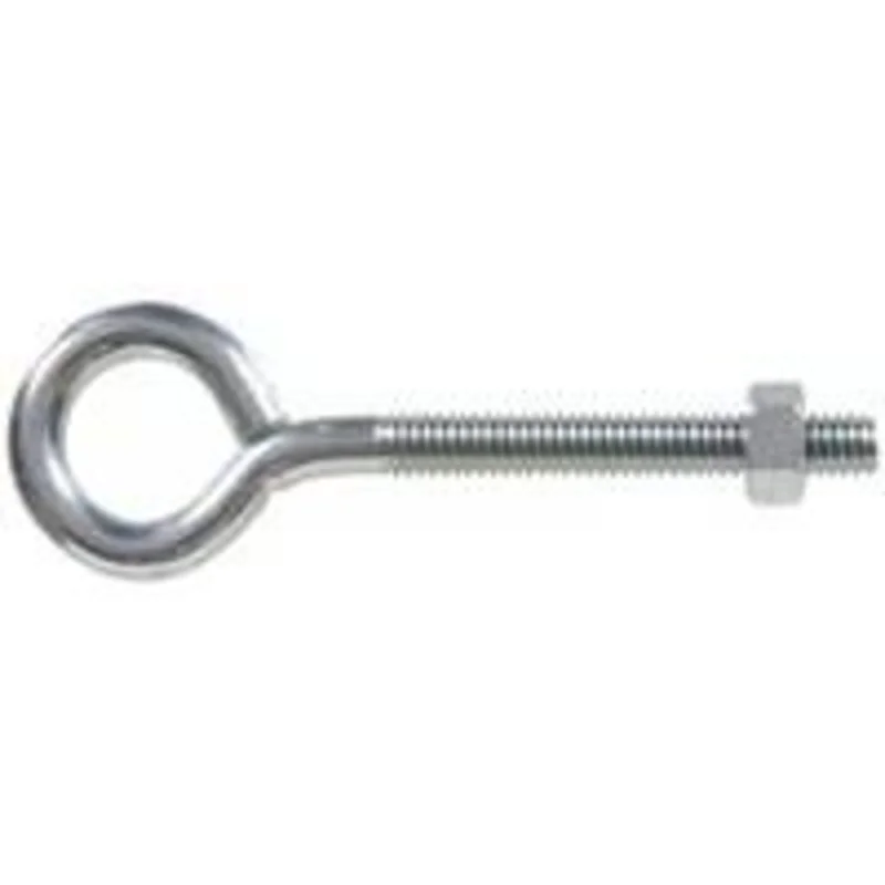 Hillman Hardware Essentials Eye Bolt with Hex Nut Zinc (5/16-18 x 4")