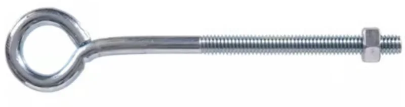 Hillman Hardware Essentials Eye Bolt with Hex Nut Zinc (5/16-18 x 6")