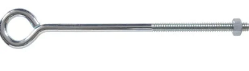 Hillman Hardware Essentials Eye Bolt with Hex Nut Zinc (5/16-18 x 8")