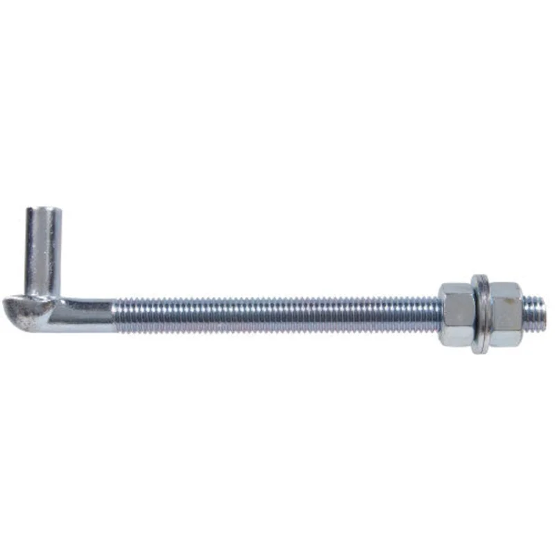 Hillman Hardware Essentials Gate Bolt Hook Zinc (5/8" x 8")