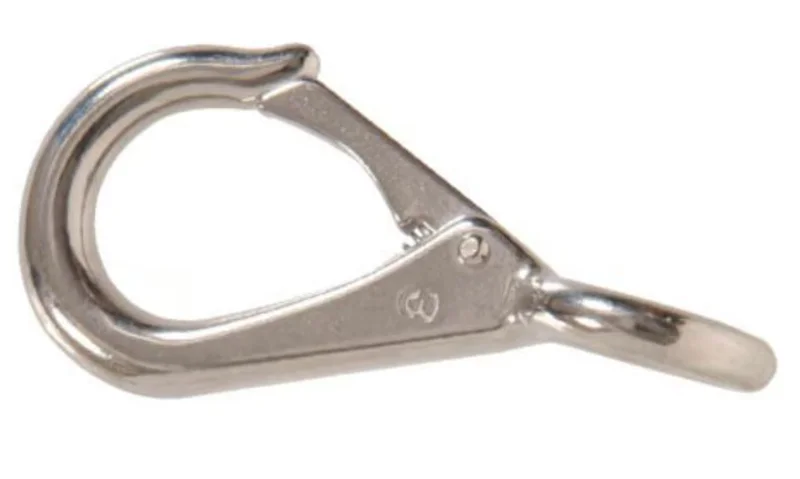 Hillman Hardware Essentials Round Fixed Eye Quick Snap Stainless Steel (3/4" x 3-1/4")