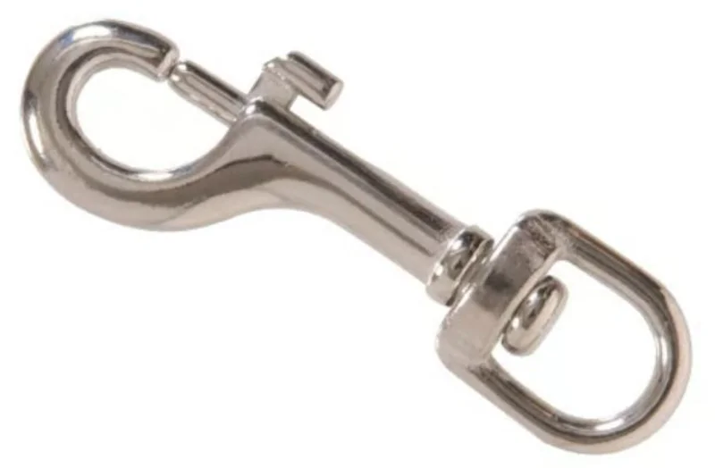 Hillman Hardware Essentials Round Swivel Eye Bolt Snap Stainless Steel (3/4" x 3-9/16")