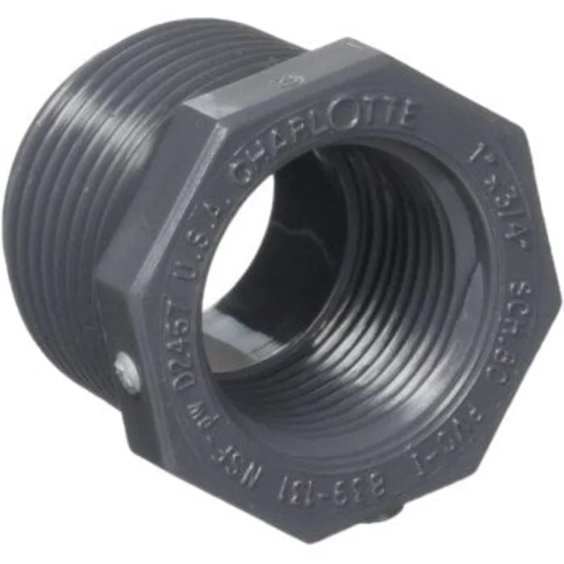 House-Hasson Hardware Company PVC 08200 3600HA 1-1/2x1 S80 Mptxfpt Re Bushing