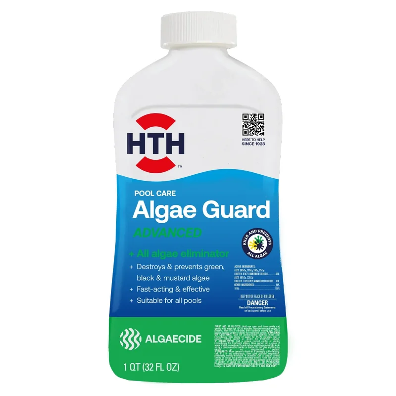 HTH Pool Care Algae Guard Advanced 1 quart